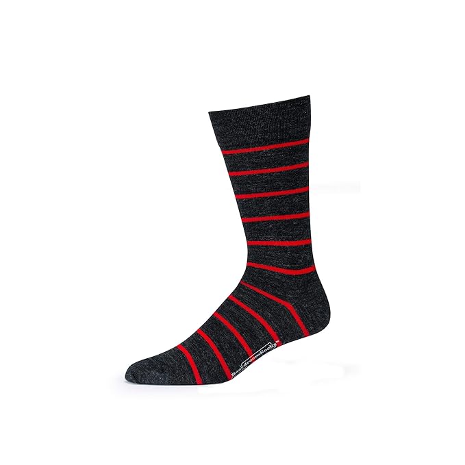 Boardroom Socks Merino Wool MidCalf Patterned Socks, Dress Socks for