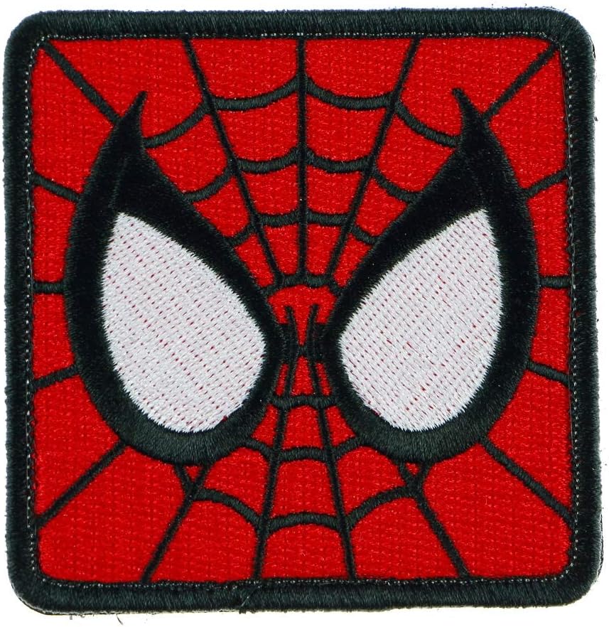 LiZMS Tactical Patch : Avengers​ Spiderman Super Hero 7.5 cm - Hook and Loop Fasteners