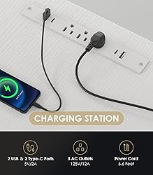 OffiGo Electric Standing Desk with 3-Piece