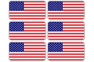 NTICKER 6 pcs Reflective USA Stealthy Flag Hard Hat Stickers, Black Ops Hardhat Decals | Tactical Morale Military Gear Labels | USA American Flag Helmet Toolbox