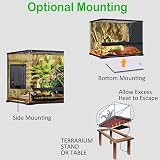 DERNORD Heat Mat with Thermostat 8W Reptile Digital Controller Combo Set view 4