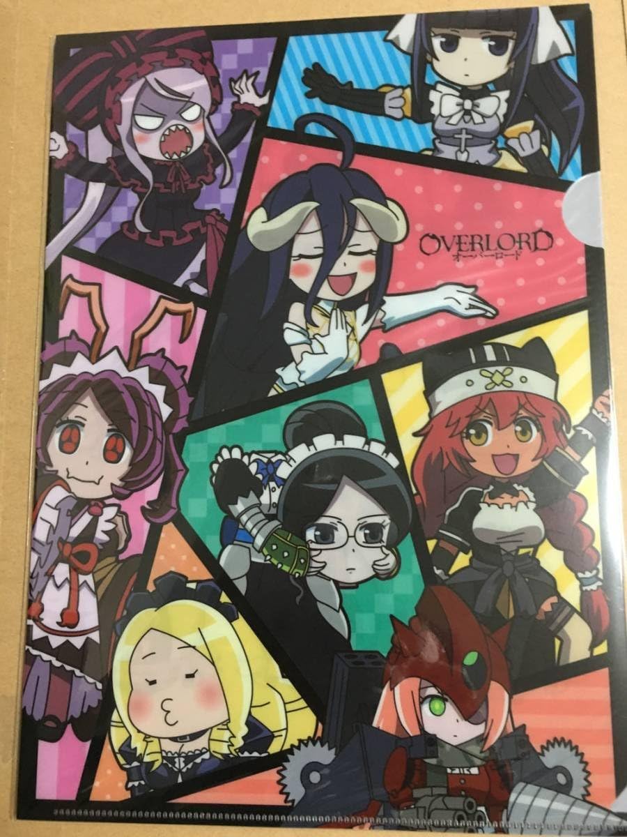 Amazon オーバーロード クリアファイル プレアデス 2種 セット 異世界かるてっと アニメ 萌えグッズ 通販