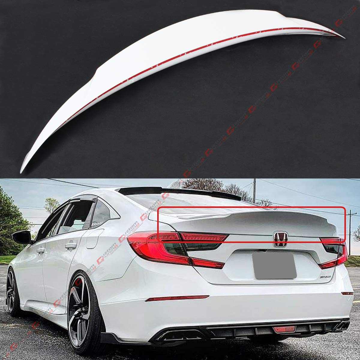Motors FOR 20182019 HONDA ACCORD 10TH SEDAN WHITE JDM