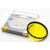 HOYA HMC K2 62mm Lens Filter (Yellow)&ndash; Tonal Enhancing Camera Filter for B&amp;W Photography with Slim Aluminum Frame, Multi-Coated Optical Glass, Reduces Flare &amp; Ghosting, Improves Contrast &amp; Clarity
