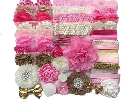 headband kits for baby shower