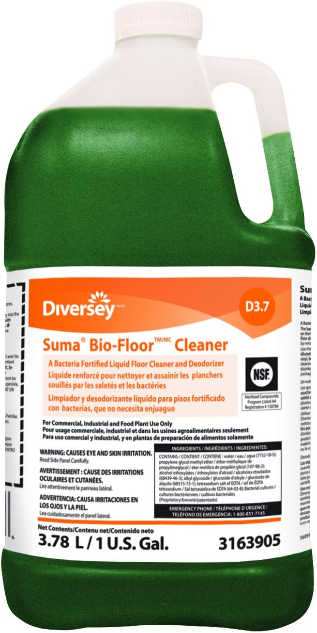 Suma BioFloor Cleaner D3.7 4 x 1GAL/3.78L Kitchen & Dining