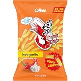 Calbee Baked Shrimp Chips - Hot Garlic - 3.3 oz - 2 Pack
