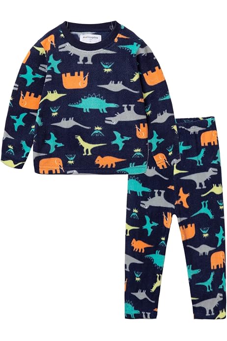Pyjama Garçon Harry Bear Motif Surfeur - Slogan "Eat, Sleep, Surf, Repeat" - 100% Polyester, Turquie