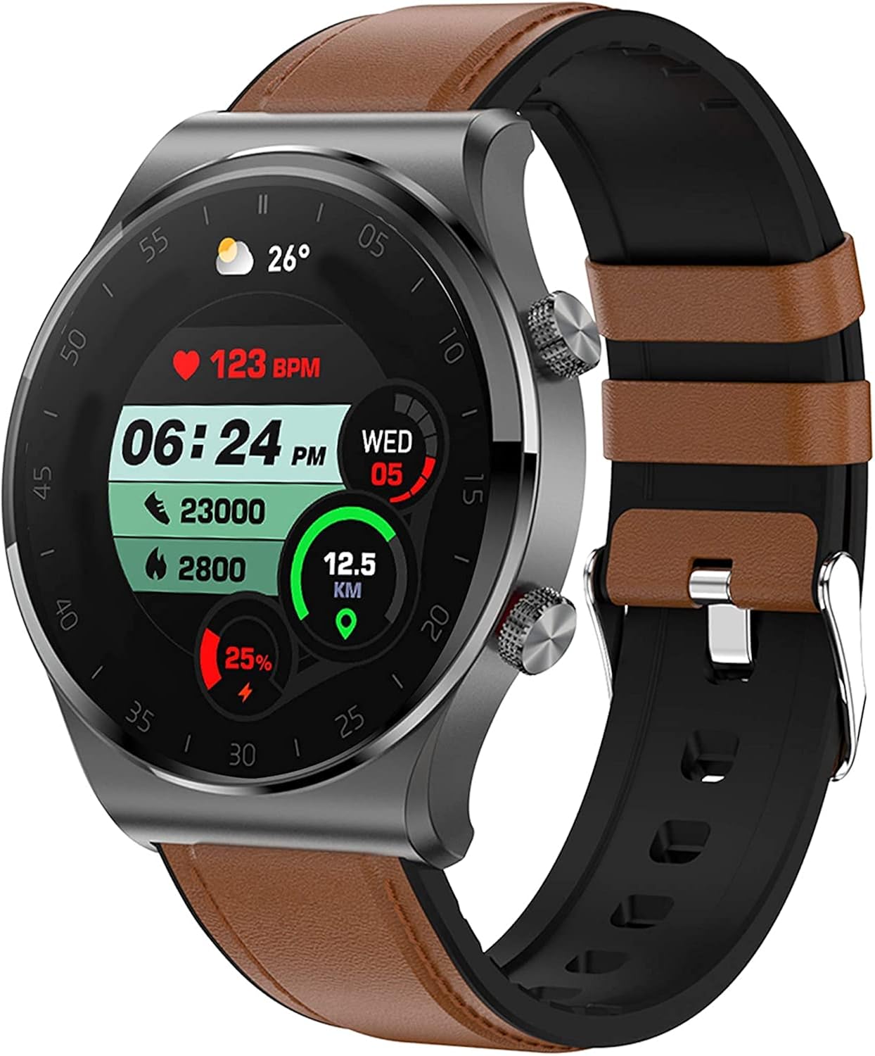Smart Watch for Android Phones iOS Full Touch Color Screen