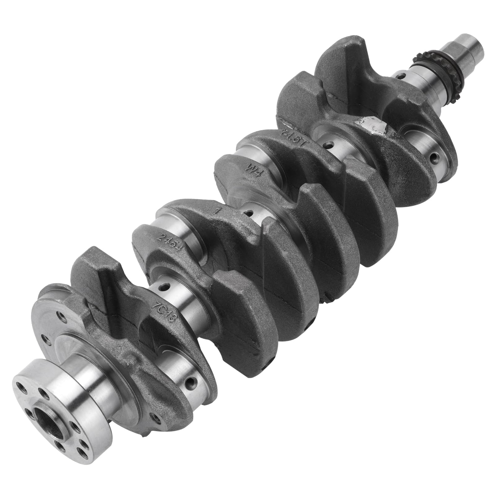 Photo 1 of DETYI Engine Crankshaft Replacement 23110-2B710 23110-2B700 Compatible with Hyundai Kia 1.6T G4FJ Turbo, Elantra Sport Veloster Kona Tucson Seltos 2011-2022