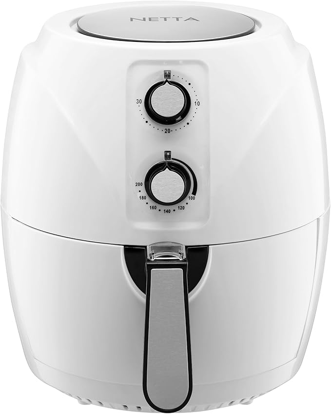 NETTA Healthier Oil Free Airfryer White Amazon.co.uk Kitchen & Home