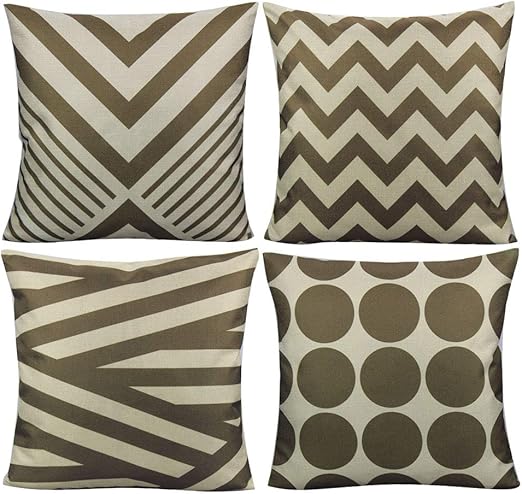 Amazon Com All Smiles Outdoor Coffee Chocolate Color Throw Pillow