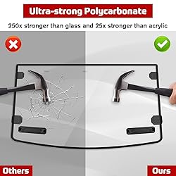 XUTVOTOR Full Windshield for Kawasaki Teryx KRX