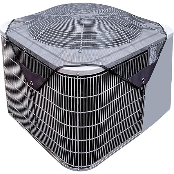 Amazon.com: Air Conditioner Covers for Outside Units Central Ac Cover Leaf  Guard Heavy Duty Mesh AC Defender for Outdoor Square Units, All Season  Black : Home u0026 Kitchen