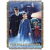 Northwest Polar Express Woven Tapestry Throw Blanket, 48" x 60", We Believe
