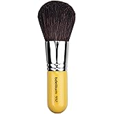 Bdellium Tools Professional Makeup Brush - Studio Series 992 Bronzer - With Soft Synthetic and Natural Mixed Fibers, For Even Application of Bronzer (Yellow, 1pc)
