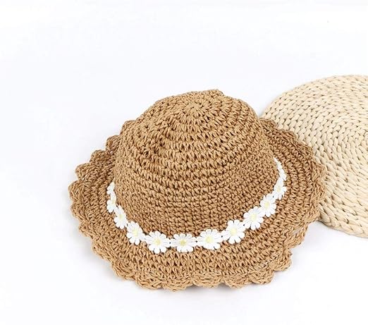 childrens straw hats cheap