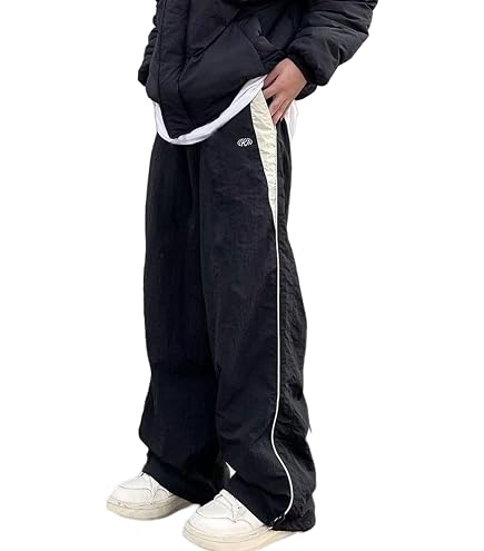 Amazon.com: Susclude Baggy Sweatpants Men Wide Leg Track Pants Y2k