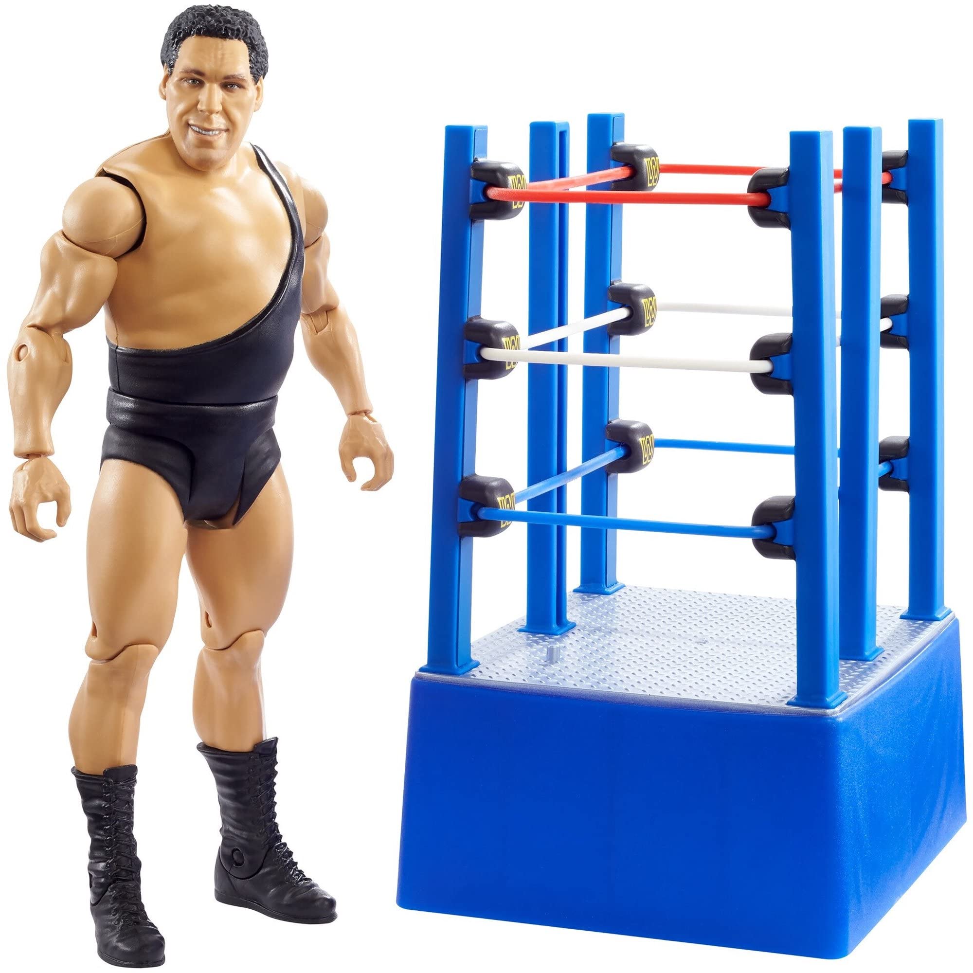 WWE MATTEL Collectible WrestleMania Moments Andre The Giant And Ring Cart