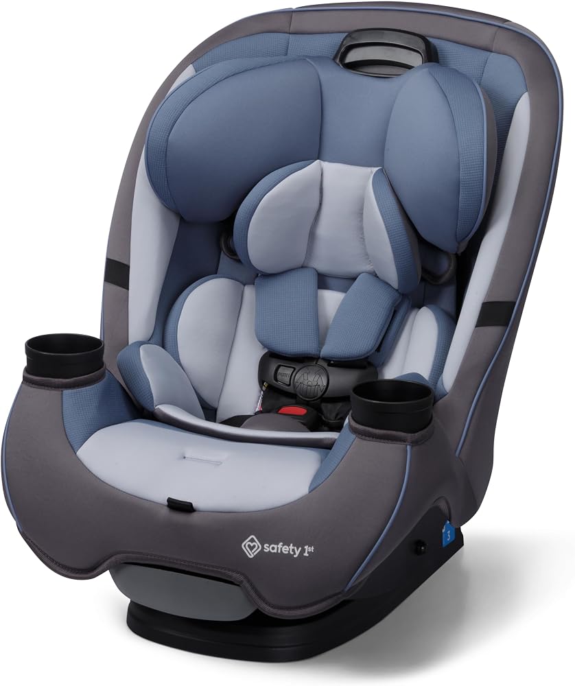 Safety 1st Grow and Go All-in-One Convertible Car Seat, Rear Facing, 5-40 lbs, Forward Facing (30–65 lbs), High Back Booster