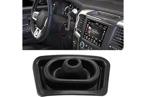 Moonlinks Compatible with Dodge Ram Pickup Truck 1500 2011-2013 Ram 2500 2011-2018 Ram 3500 2011, 2013-2018, 2021-2022 Gear Shift Lever Boot, Rubber Shift Boot Cover Replace for 68400287AA 68400287