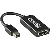 Plugable Active Mini DisplayPort to HDMI 2.0 Adapter (Supports displays up to 4k / UHD / 3840x2160@60Hz)