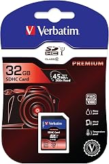Verbatim 32GB SDHC Class 10 Memory Card - High Speed Storage view 1