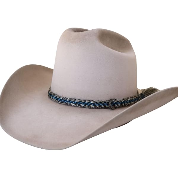 Western Horsehair Hat Band for Cowboy Hats – Adjustable 5  display picture 3