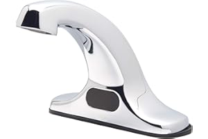 Zurn Z6915-XL AquaSense Centerset Sensor Faucet with 0.5 GPM Aerator and 4-in. Deck-Mount Spout, Chrom