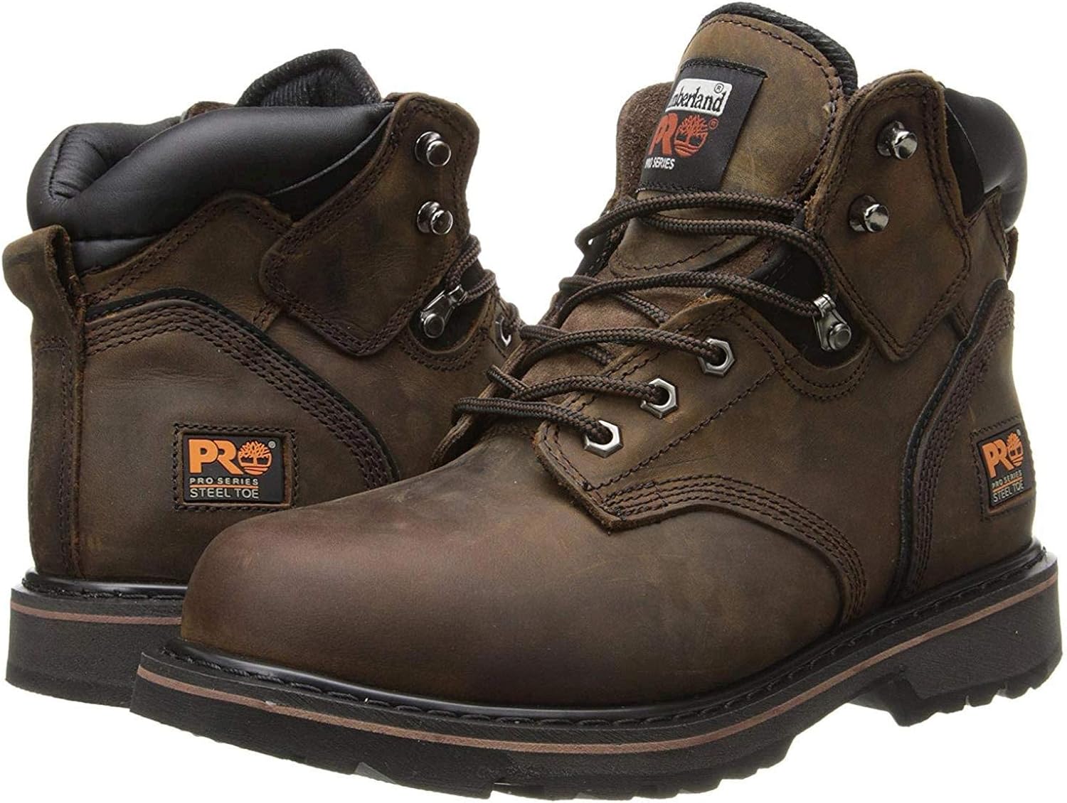 Timberland PRO mens 6" Pit Boss Steel Toe: Shoes
