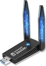 RyuuOto 1300Mbps USB WiFi Dongle Dual Band 2x5dBi Antennas Windows 11/10 view 1