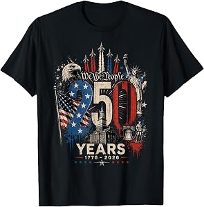 250 Years American 250th Anniversary USA Patriotic 4th July T-Shirt