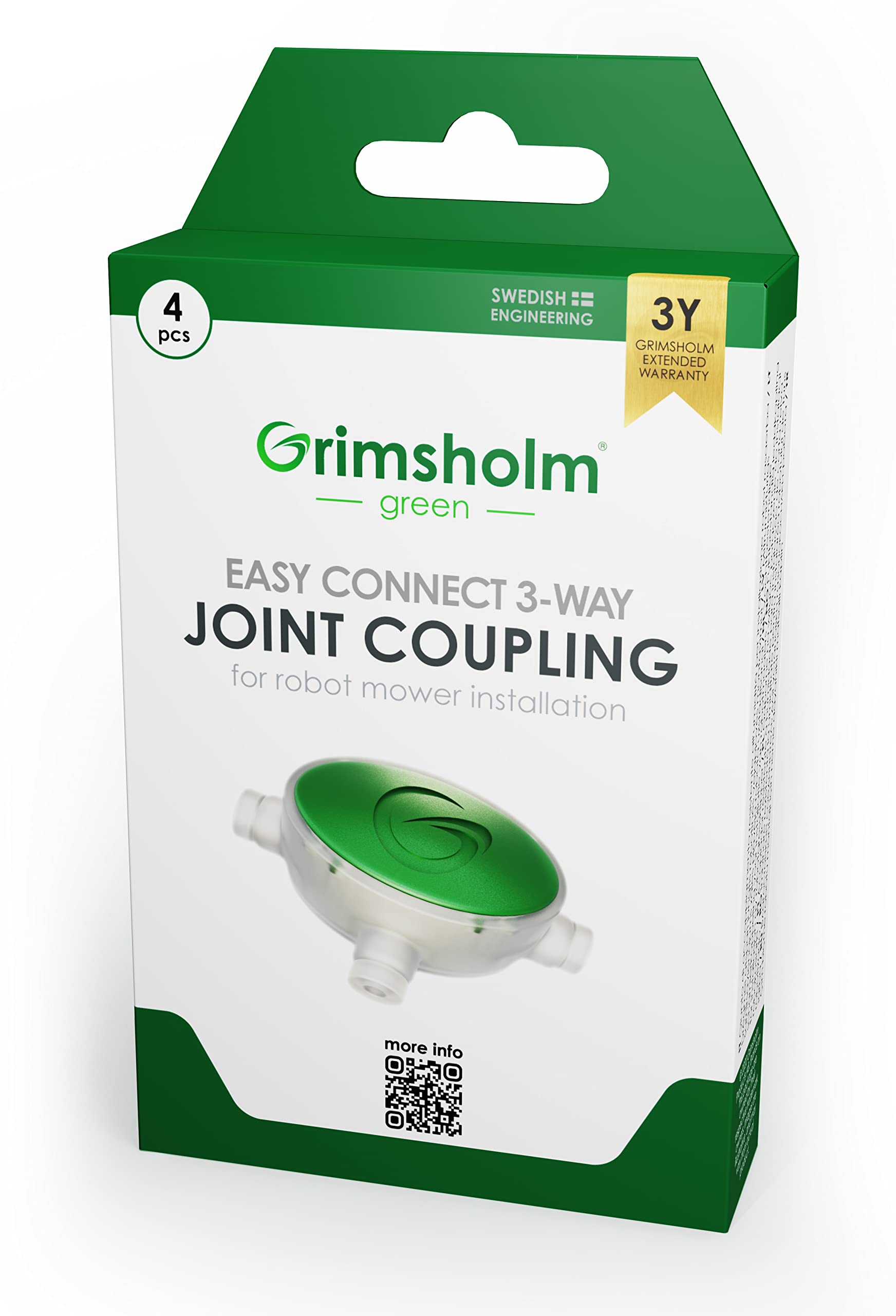 Grimsholm Green® - Connection Coupling, Pack of 4