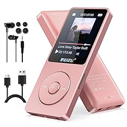 RUIZU 64GB MP3 Player with Bluetooth