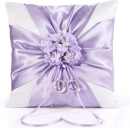 cojin anillos boda amazon