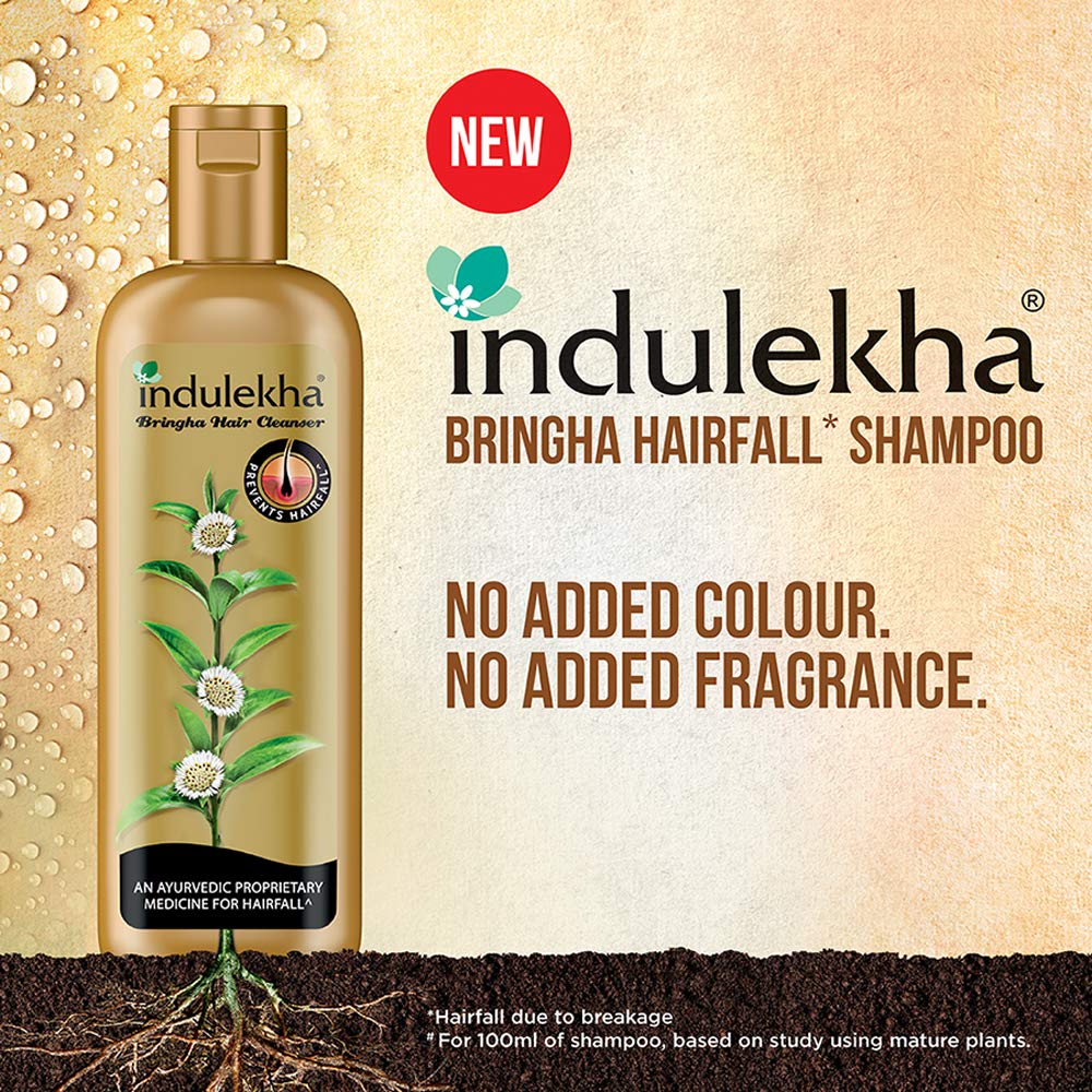 Indulekha Bringha Anti Hair Fall Hair Cleanser Shampoo, 340ml Buy