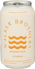 Walker Brothers, Kombucha Citrus, 12 Fl Oz