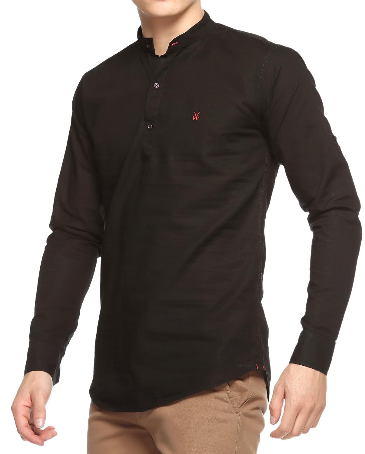 lafantar men's slim fit kurta shirt