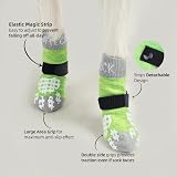PUPTECK 2 Pairs Anti-Slip Dog Socks Paws Stop Licking Boots Small Large view 3