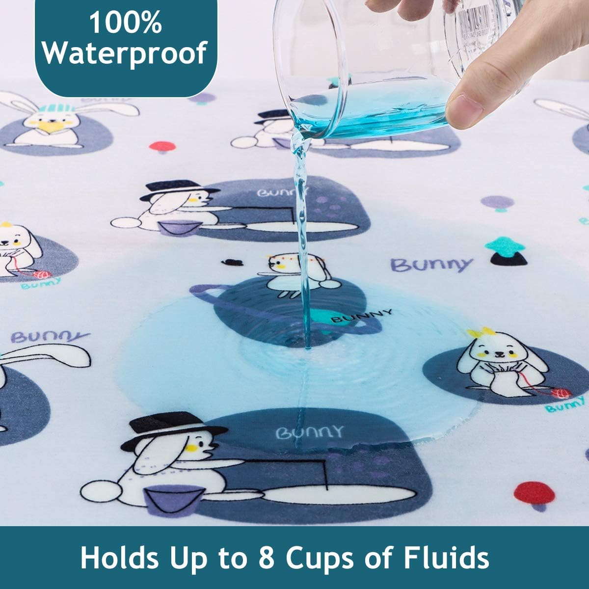 ROCCED Baby Bed Pad Waterproof Washable Reusable 31"x40" Large Toddler Mattress Protector Incontinence Pads Sheet Cover Underpads for Kids Adults and Pets Potty Training Mat: Home & Kitchen