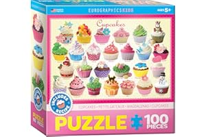 Eurographics Cupcakes Puzzle, 100-Piece