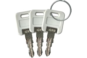 YEUNAS G391 RV Keys Replacement for RV Motorhome Trailer RV Camper Global Link, Fastec, Bauer, Lippert Components RV Standard Baggage Door Locks (3 Pack)