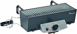 Landmann Gas - Balkongrill, Silber, 50 x 25,5 x 21,5 cm