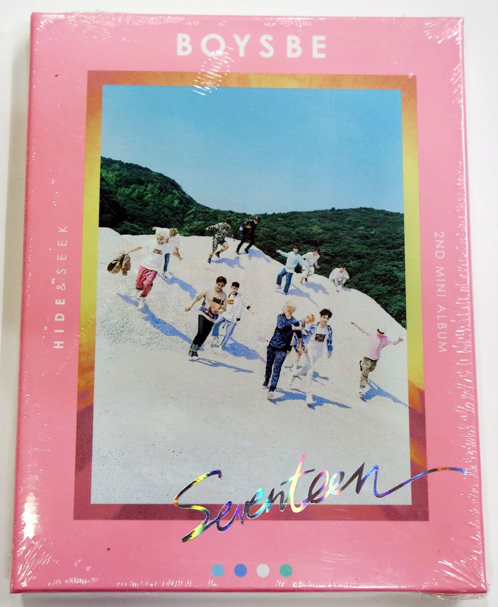 SEVENTEEN - BOYS BE (2nd Mini Album) [HIDE Ver.] CD + Photobook + Map Poster + Photocard + 5 Postcar