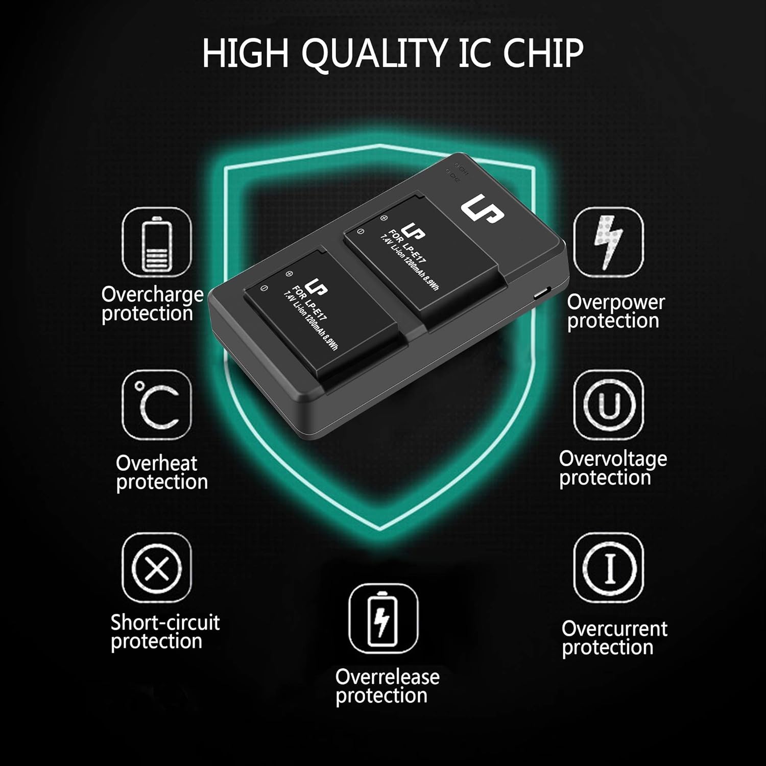 LP LP-E17 Battery Charger Pack - Image 5