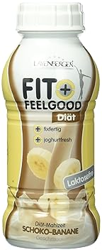 Layenberger Fit plus Feelgood Diät-Shake fixfertig Schoko-Banane, 8er Pack (8 x 312 ml)