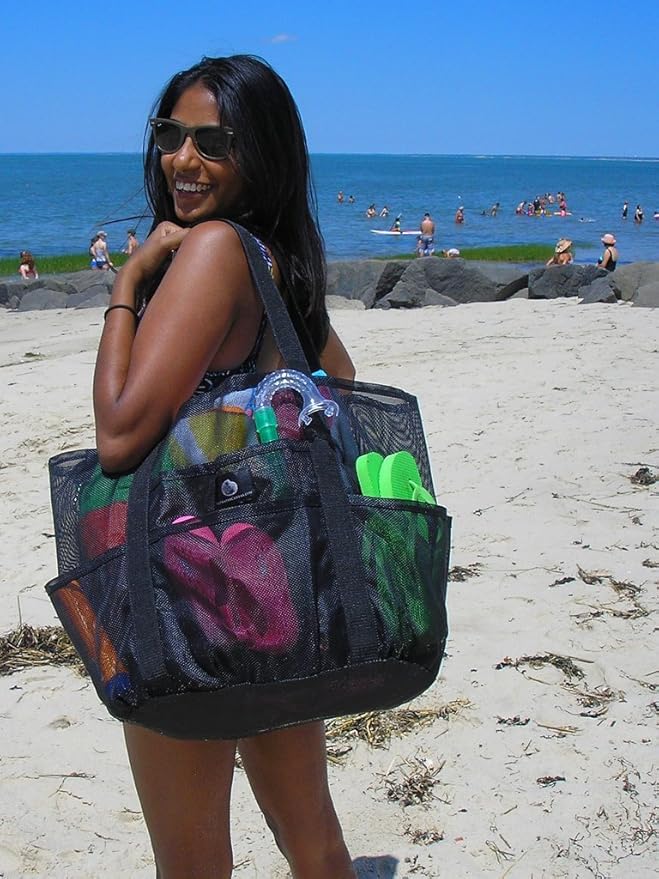 saltwater canvas whale bag