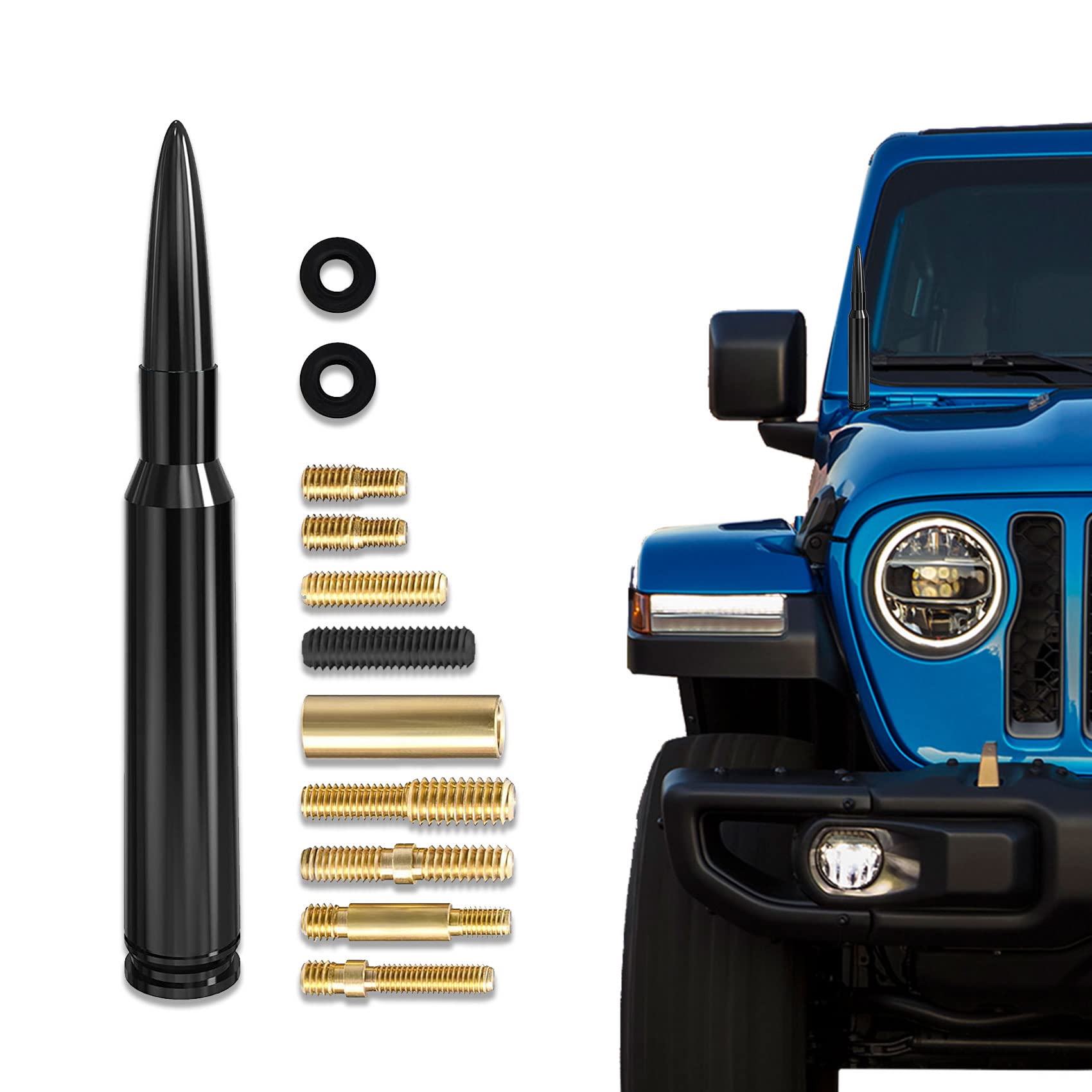 Mua Car Truck Bullet Antenna Mast, Vehicle Bullet Antenna Mast, Bullet