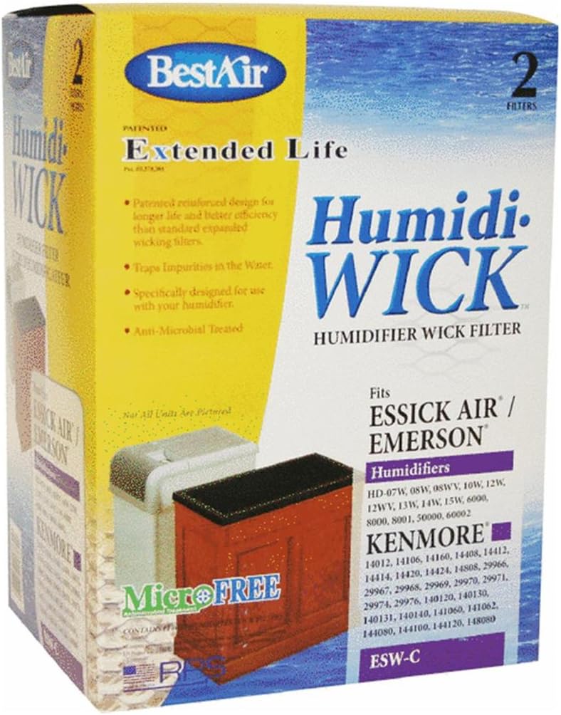 Humidiwick Humidifier Wick Filters 6-1/2 " X 5-3/8 " X 11-3/8 "