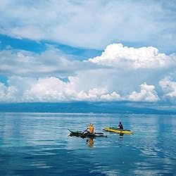 PROMARINE 1 Person Inflatable Kayak Set Blow up